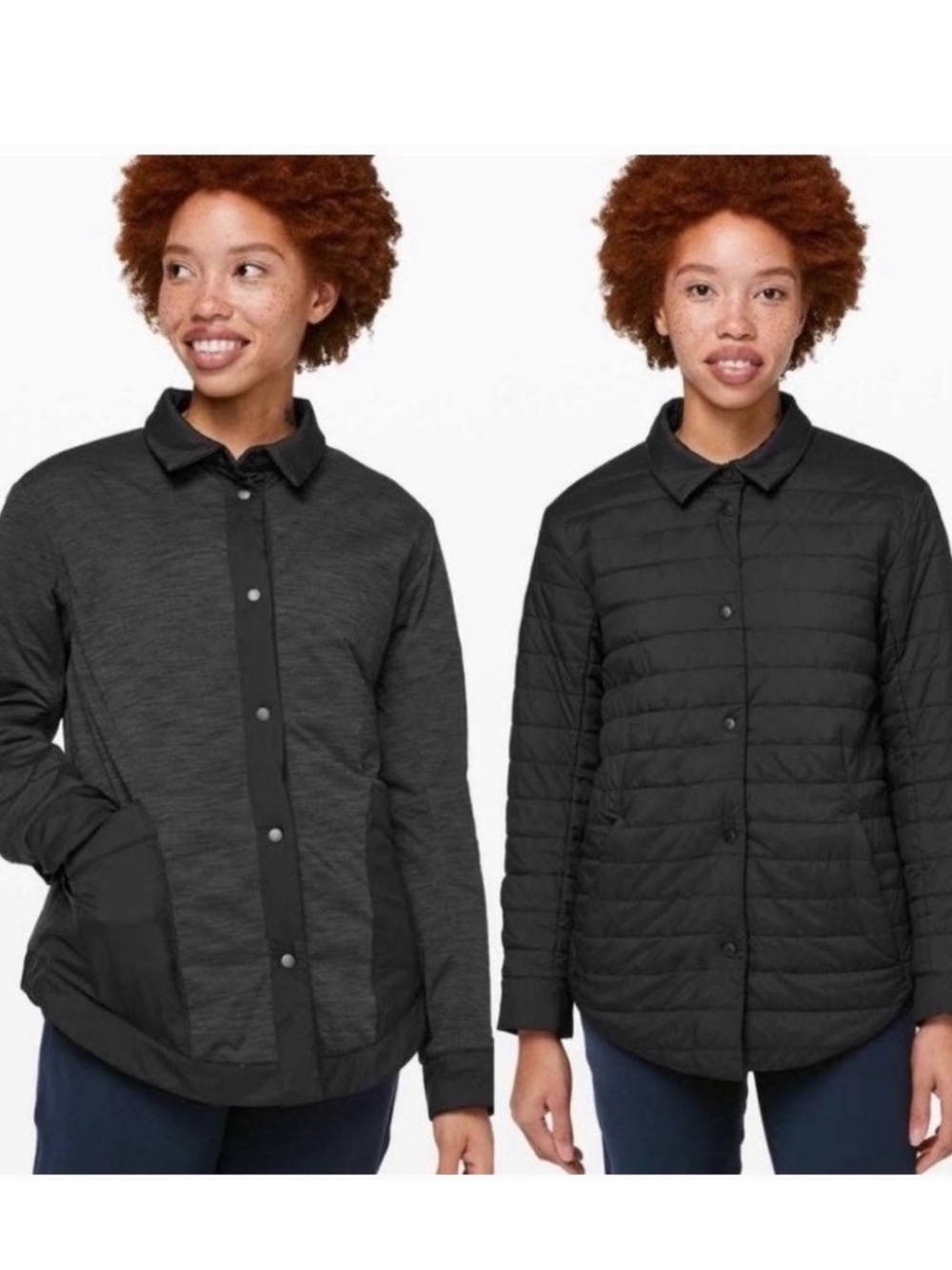 lululemon athletica Black Switch Please Shacket NWT, size 12